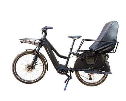 Housse de protection imperméable permettant de protéger le FAAR Ride des intempéries quand il est laissé sur le vélo