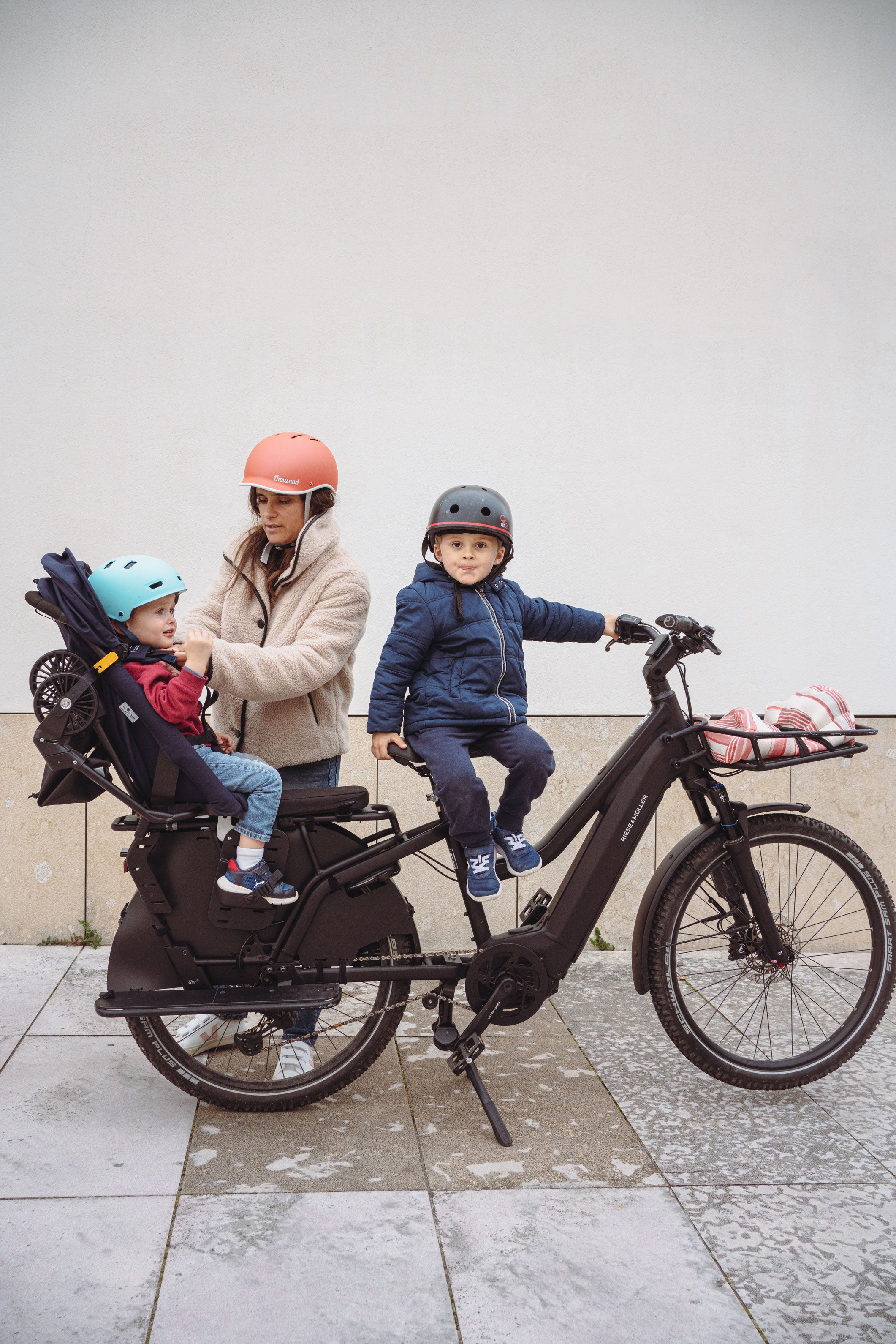 FAAR Ride en mode siège vélo sur vélo longtail